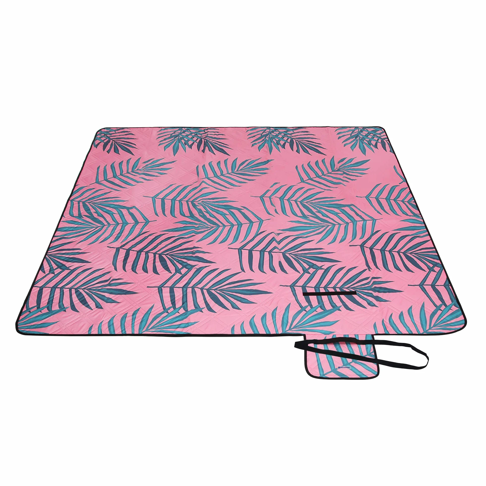 SONGMICS GCM87KJ duży koc piknikowy 200 x 200 cm wodoszczelny składany