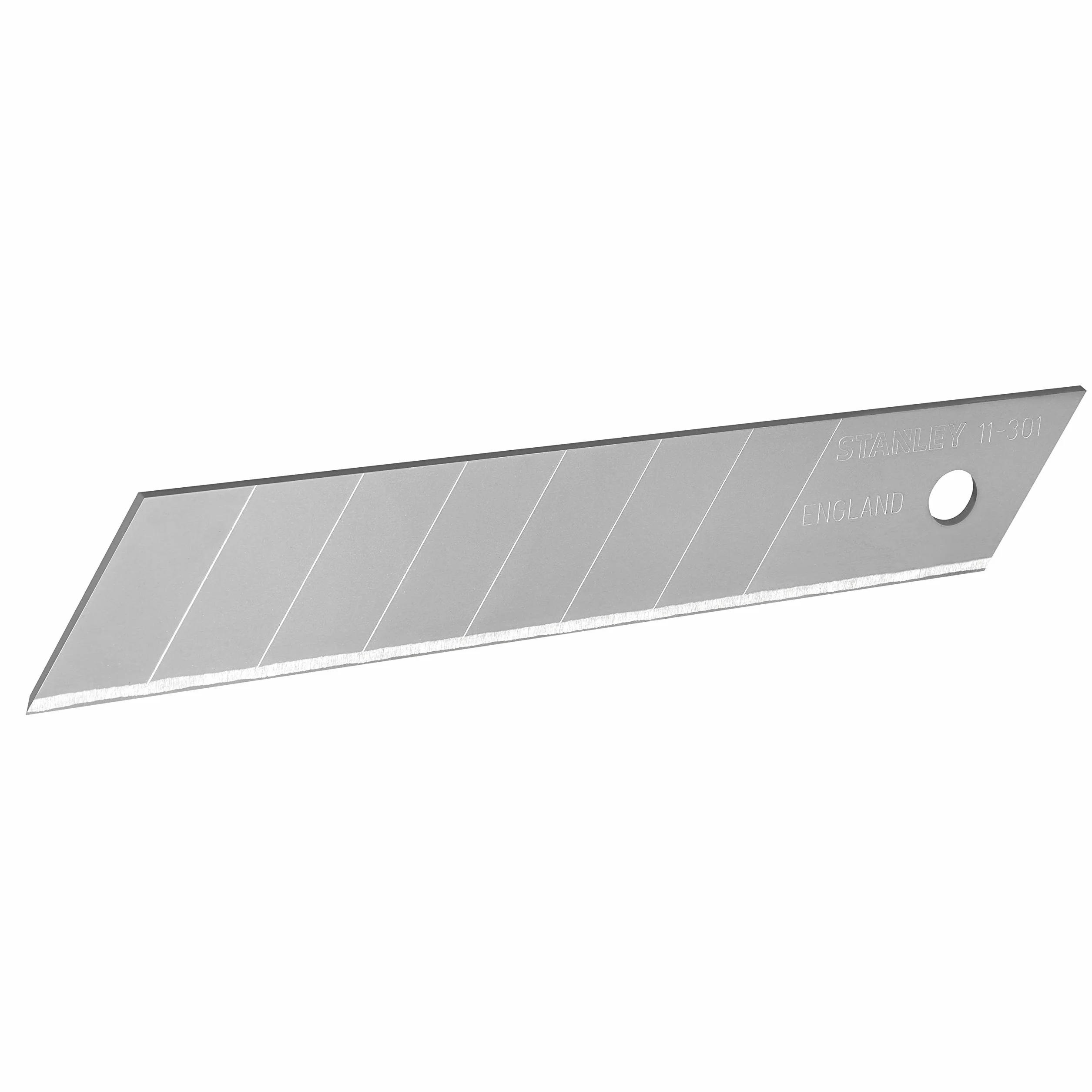 Stanley, Ostrza łamane 18 mm wymienne do noża (10 sztuk), 0-11-301