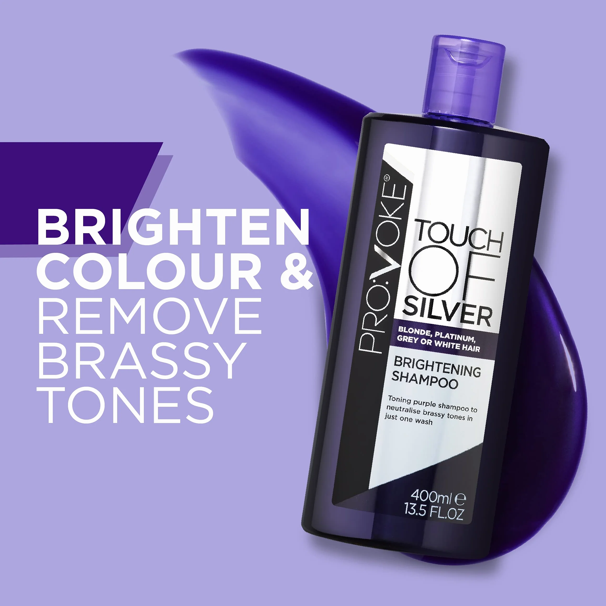 PRO:VOKE Touch of Silver Purple Szampon i odżywka 400 ml