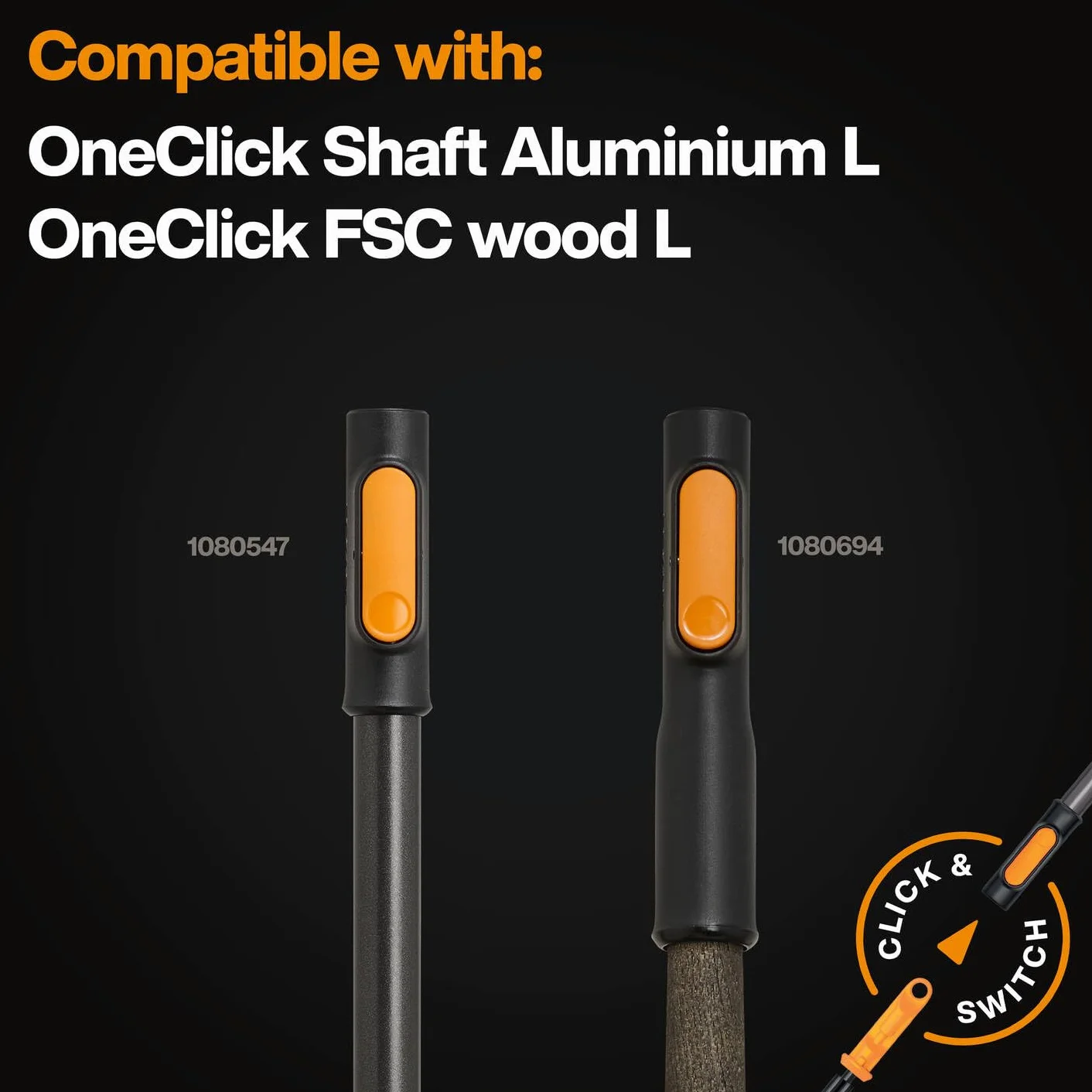 Fiskars OneClick Hoe