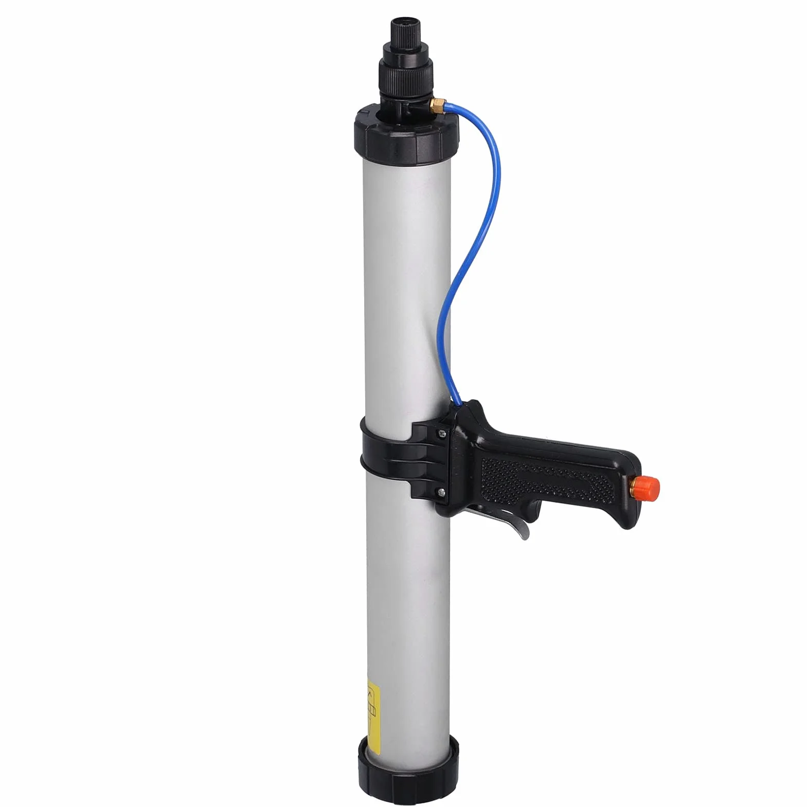 Yosoo Health Gear Pneumatyczny Pistolet do Uszczelniania, 600 Ml Pistolet do Uszczelniania na Sprężone Powietrze ze Stopu Aluminium, Trwały Aplikator Pneumatyczny Kontenerów Przemysłowych