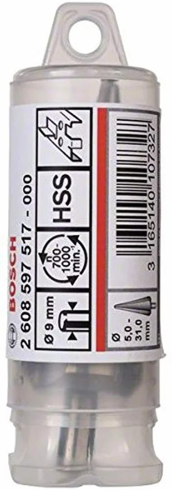 Bosch Profesional Rozwiertaki, cylindryczne 5-31 mm, 103 mm, 9 mm
