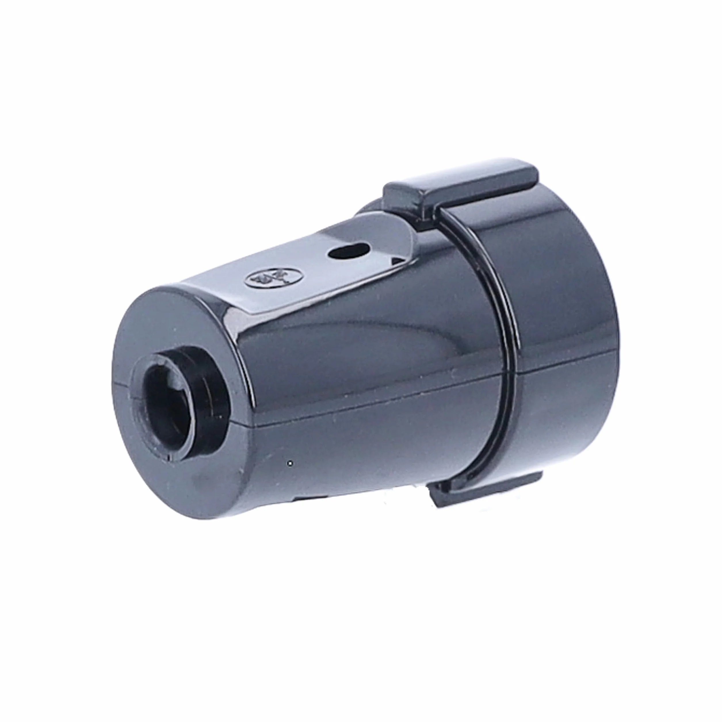 as - Schwabe 45012 Ochronne Wtyczki Pcw Złącza Stykowe Do Użytku Wewnętrznego, 230 V, Czarny