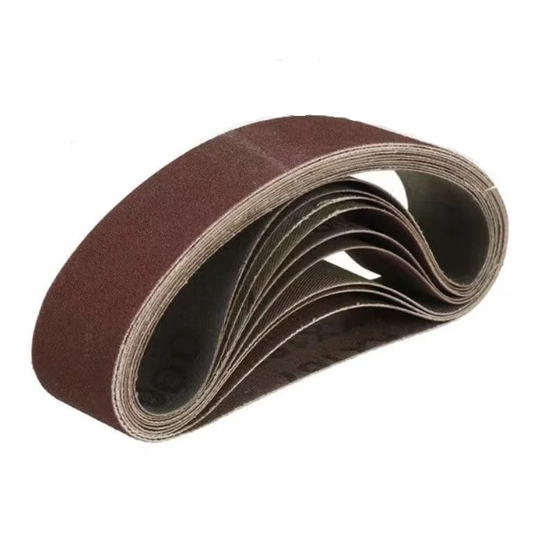 Szlifierka taśmowa, 10 sztuk 330x30mm pasy szlifierskie ziarno drewno miękki metal polerowanie papieru ściernego opaski ścierne do szlifierki taśmowej narzędzie P40-1000(180#)