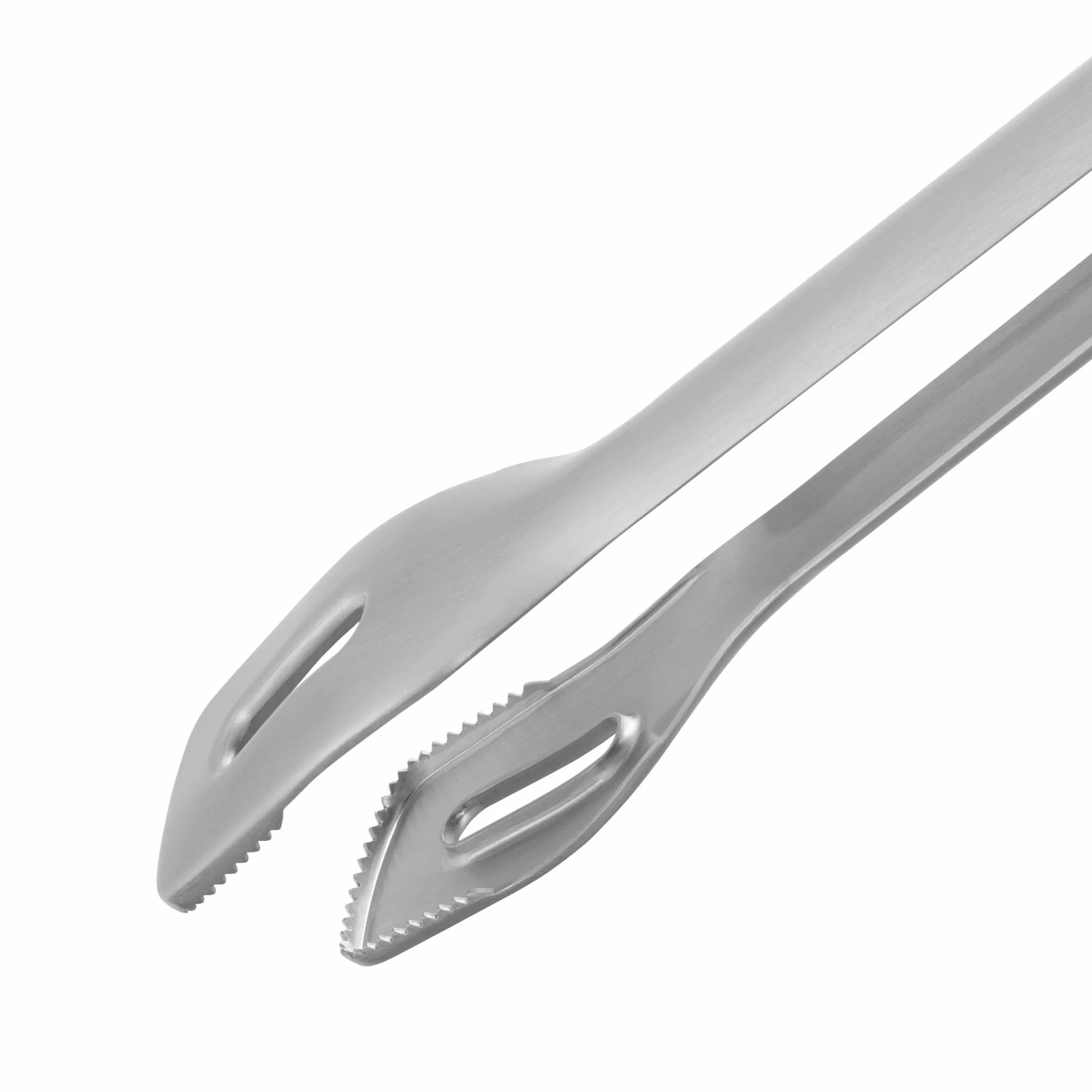 WMF Szczypce do grilla 44 cm stal nierdzewna Cromargan z mechanizmem blokującym