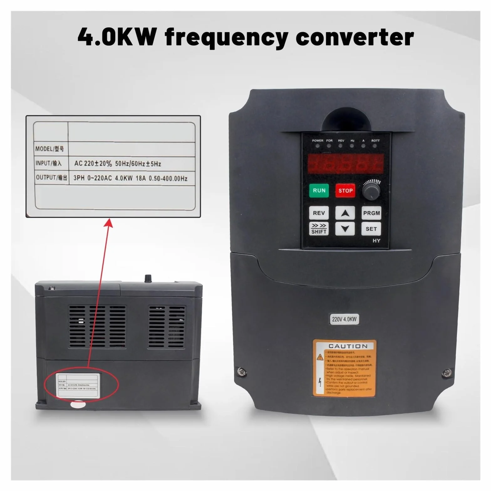 Silnik Wrzeciona Chłodzonego Powietrzem CNC 3,5 KW 18000 Obr./min Bicie Tulei Zaciskowej ER20 ≤0,01 Mm Opcjonalny Falownik 4 Odpowiedni Do Routerów Wysoce Zoptymalizowany(And ER20 Collet)