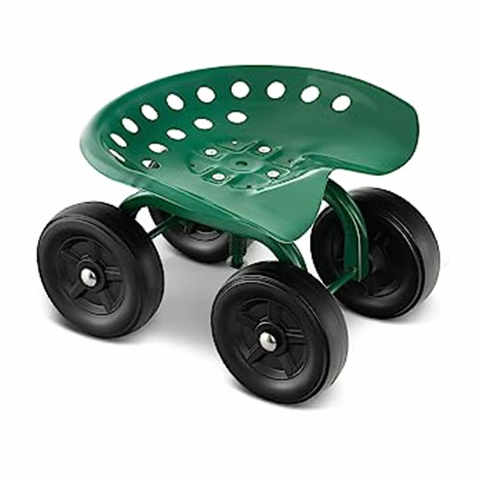 GOPLUS Siedzisko na kółkach regulacja wysokości 28-40 cm 150 kg