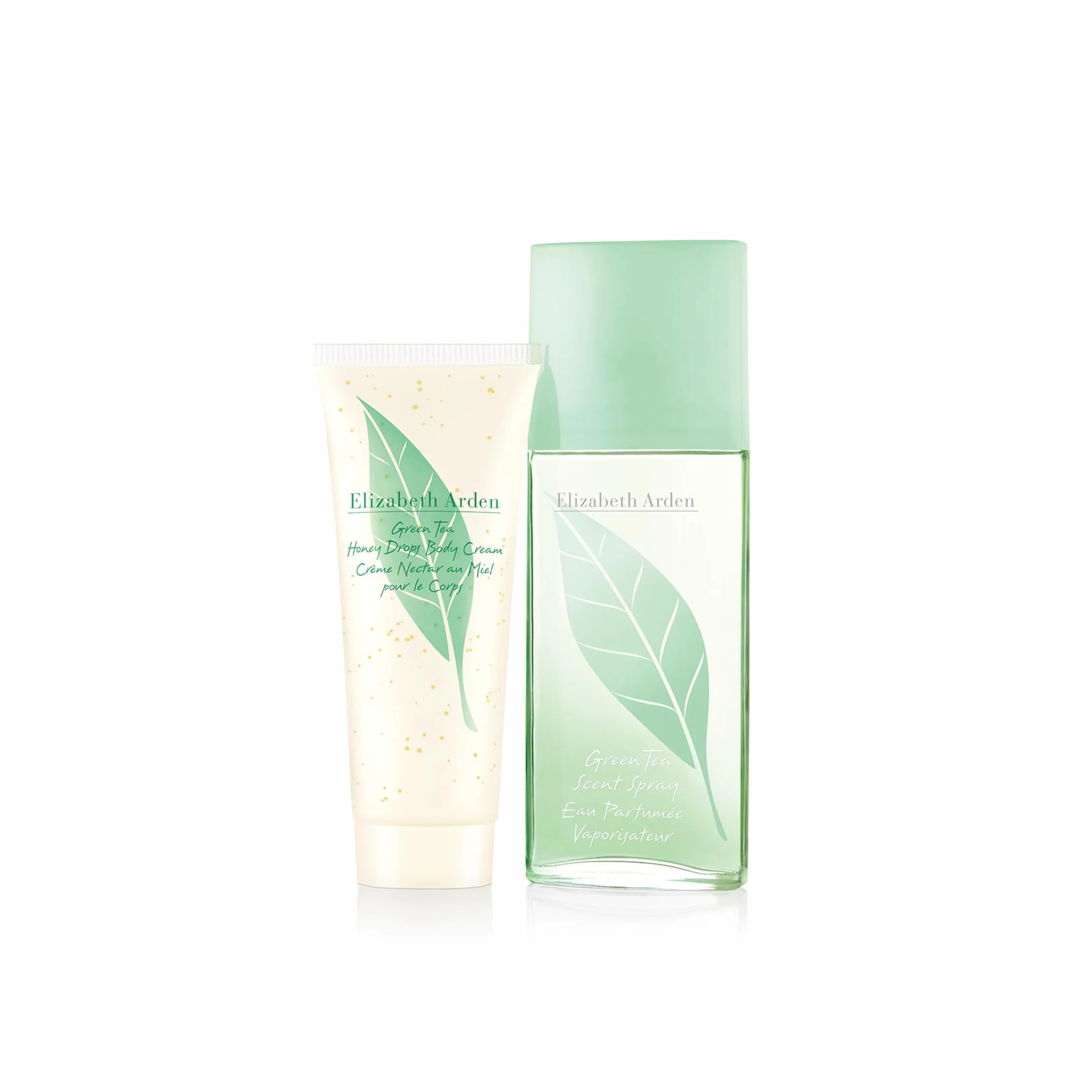 ELIZABETH ARDEN Green Tea Set (Green Tea Scent Spray 100ml + Green Tea Honey Drops Body Cream 100ml)