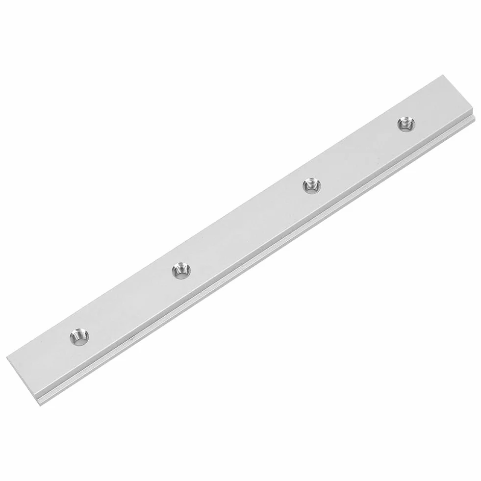 Suwak ukośny do piły stołowej T-Slot Miter Track oprawa szczelinowa 200 mm stop Aluminiu do obróbki drewna (200 mm M6)