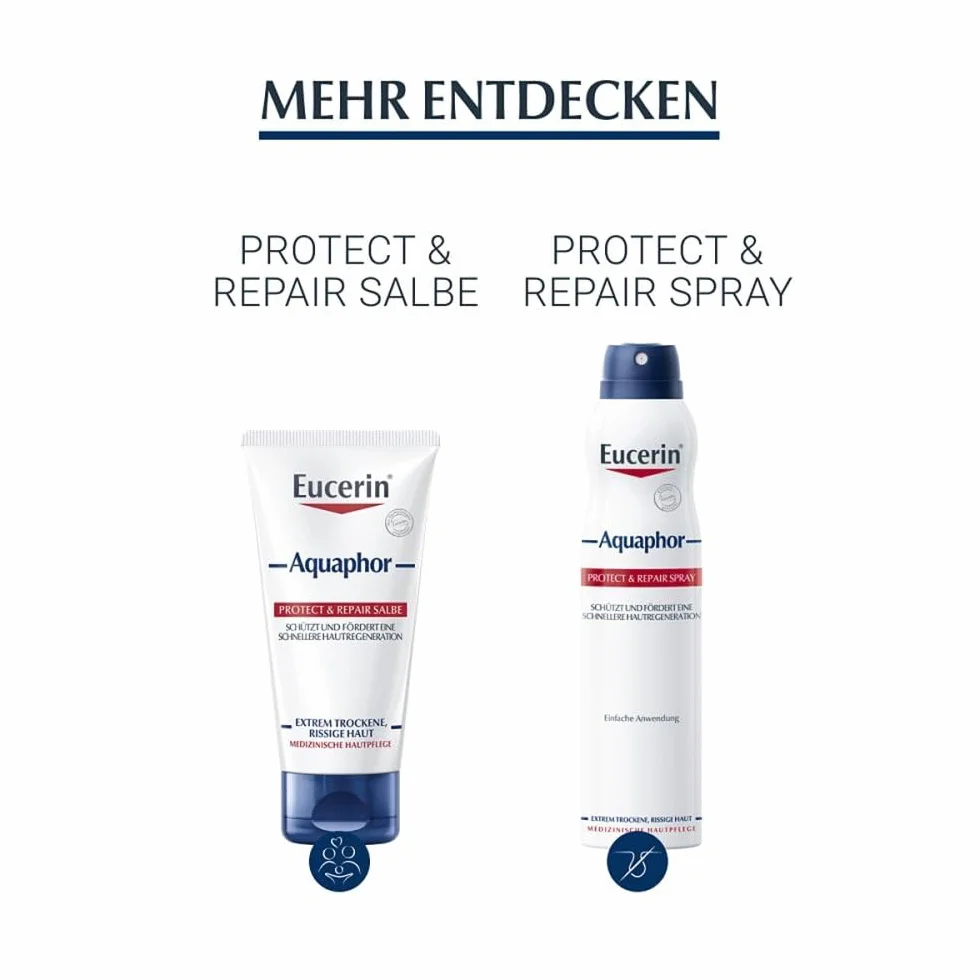 Eucerin Aquaphor Protect & Repair Salbe, 45 ml Maść