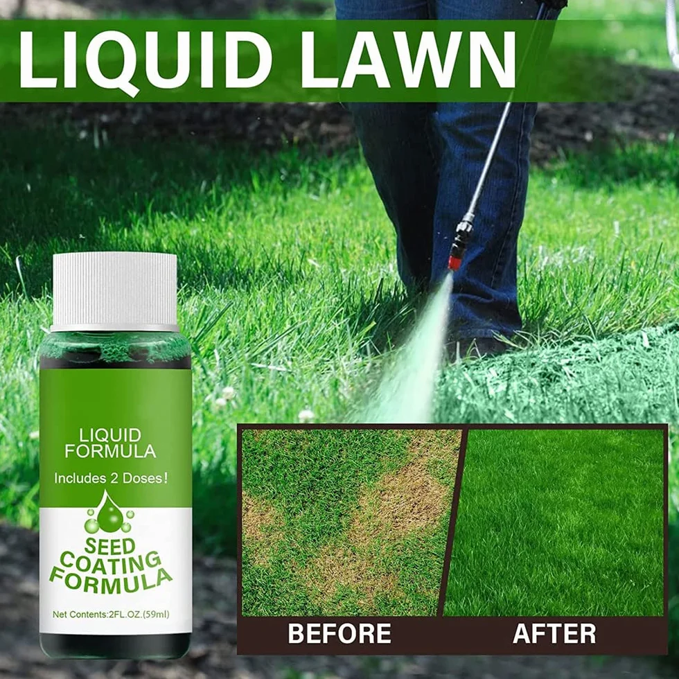 Hydro Mousse Liquid Lawn Fertilizer 59ml Spray for Garden Yard