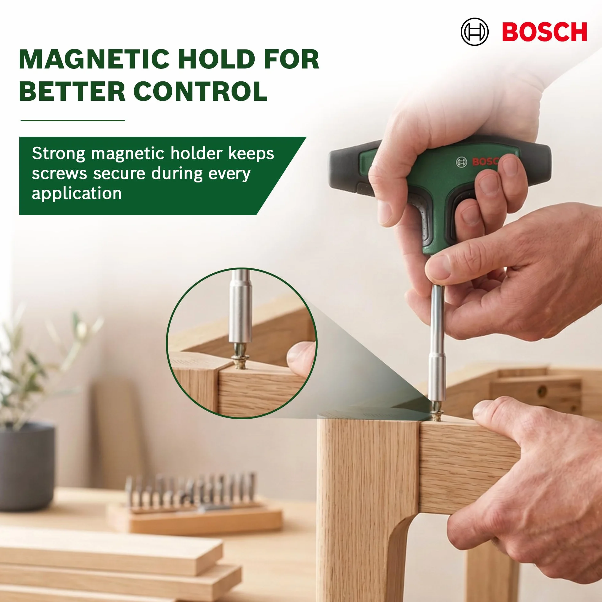 Bosch 19-częściowy zestaw z wkrętakiem (z rękojeścią typu T) (Akcesoria Narzędzi Ręcznych)