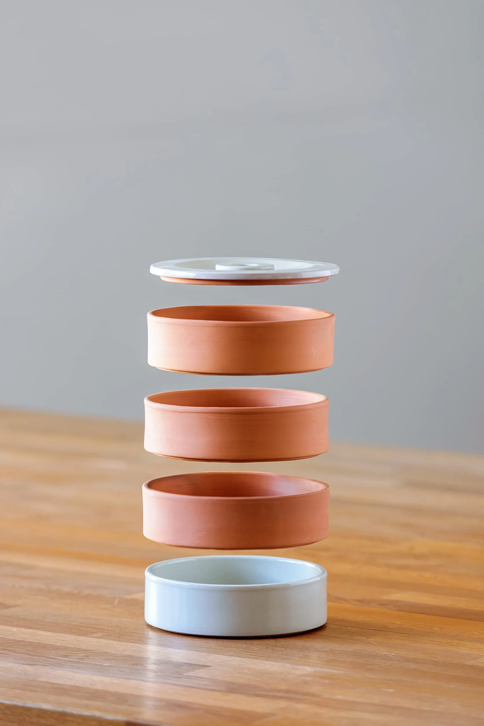 Artcook 3 w 1 naturalny kolor ceramiczny kiełkowy | uprawa nasion i kiełków w domu | naturalna terakota, łatwa do mycia, nadaje się do mycia w zmywarce
