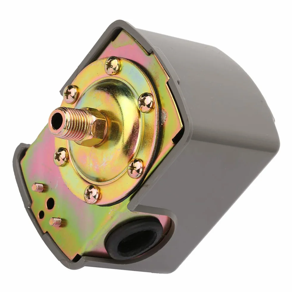 Regulator pompy wodnej 0.8-5.0bar Przełącznik kontroli ciśnienia pompy wodnej Regulowany podwójny biegun sprężynowy G1/4 "dwubiegunowy zewnętrzny 2-punktowy przełącznik przewodowy
