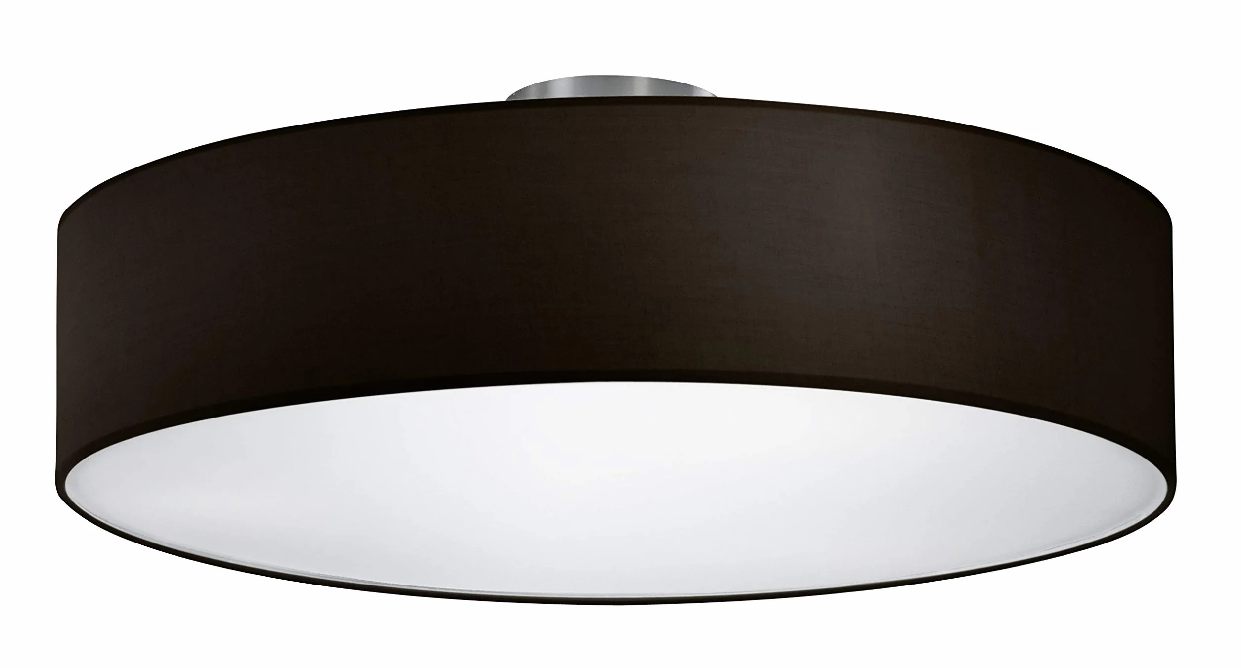 Trio Leuchten Lampa sufitowa, nikiel, czarny, czarny