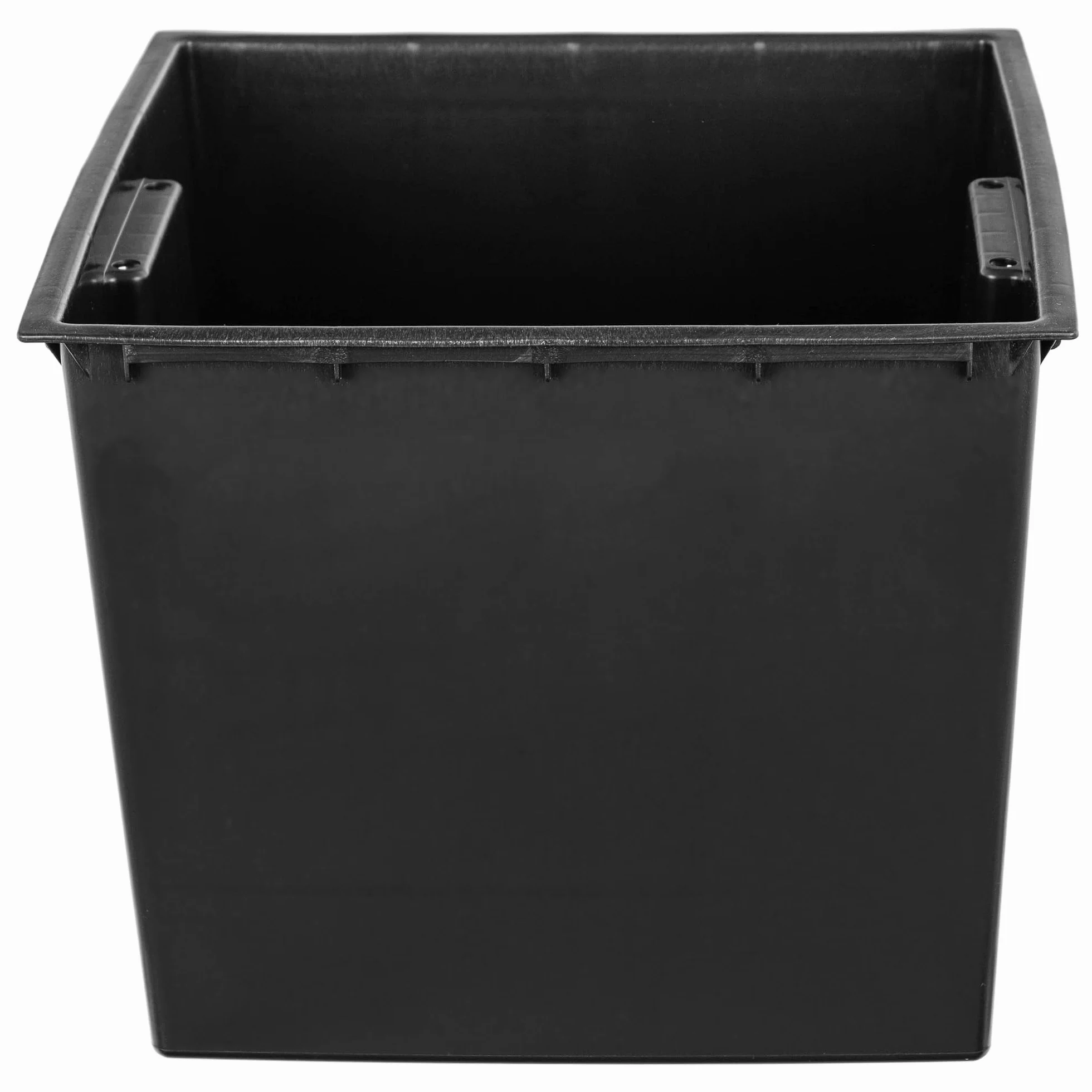 KADAX Wkładka do doniczek 35 cm czarna prostokątna 34,5 x 28 cm z uchwytami