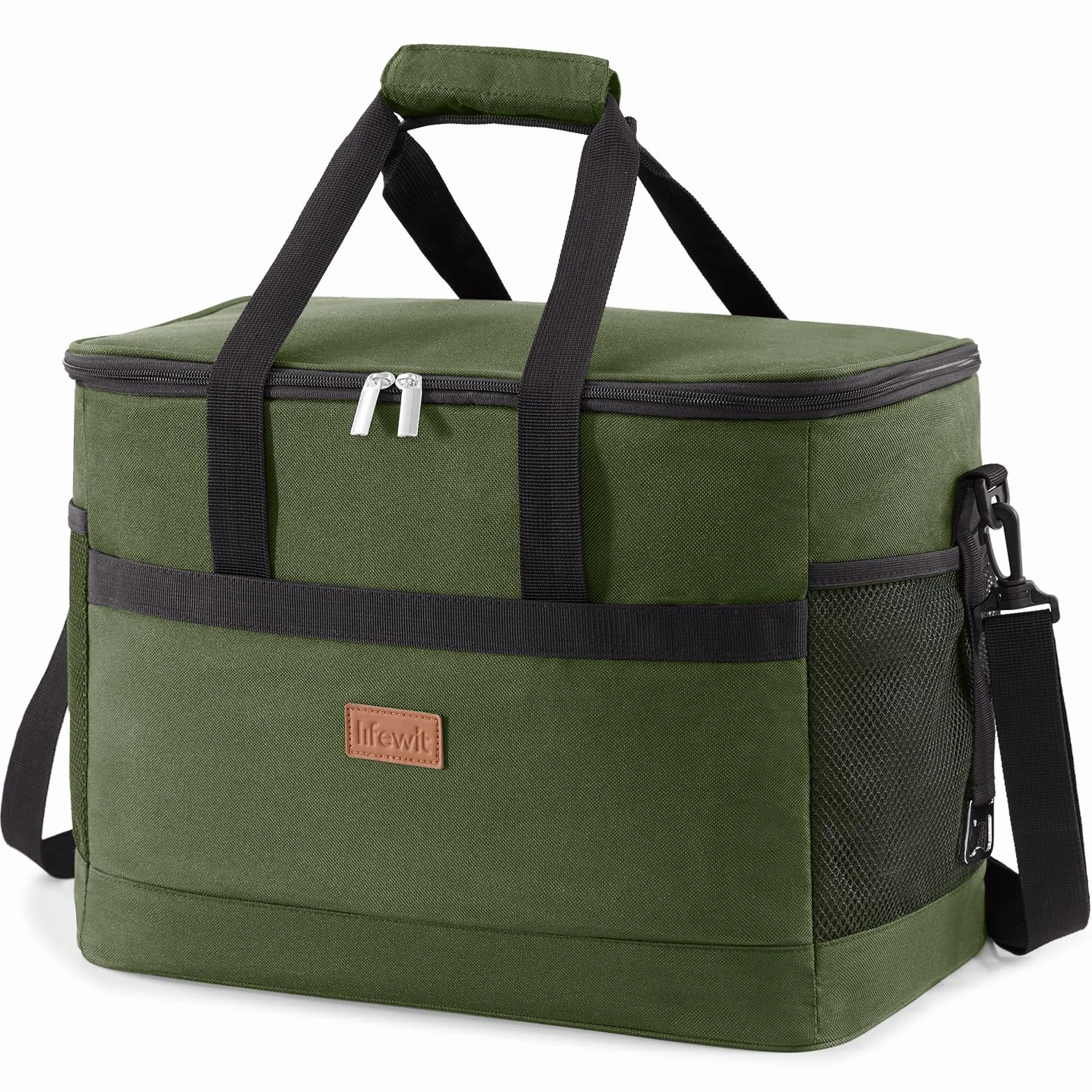 Lifewit Torba Termiczna Na Lunch, Torba Lunchowa Izolowana, Cooler Bag Składana i Izolowana Duża, Lunch Bag Dla Kobiet i Mężczyzn Praca Podróż Piknik