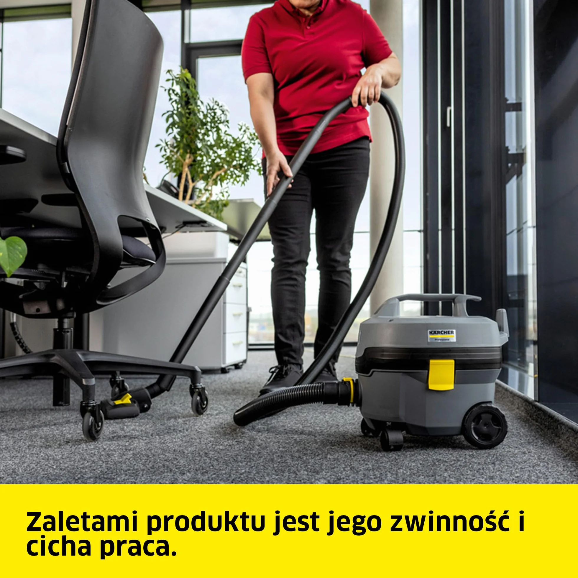 Kärcher odkurzacz T 7/1 Classic, pojemnik: 7 l, moc: 850 W, poziom ciśnienia akustycznego: 62 dB(A), waga: 3,5 kg, kabel: 7,5 m, stały kosz filtracyjny