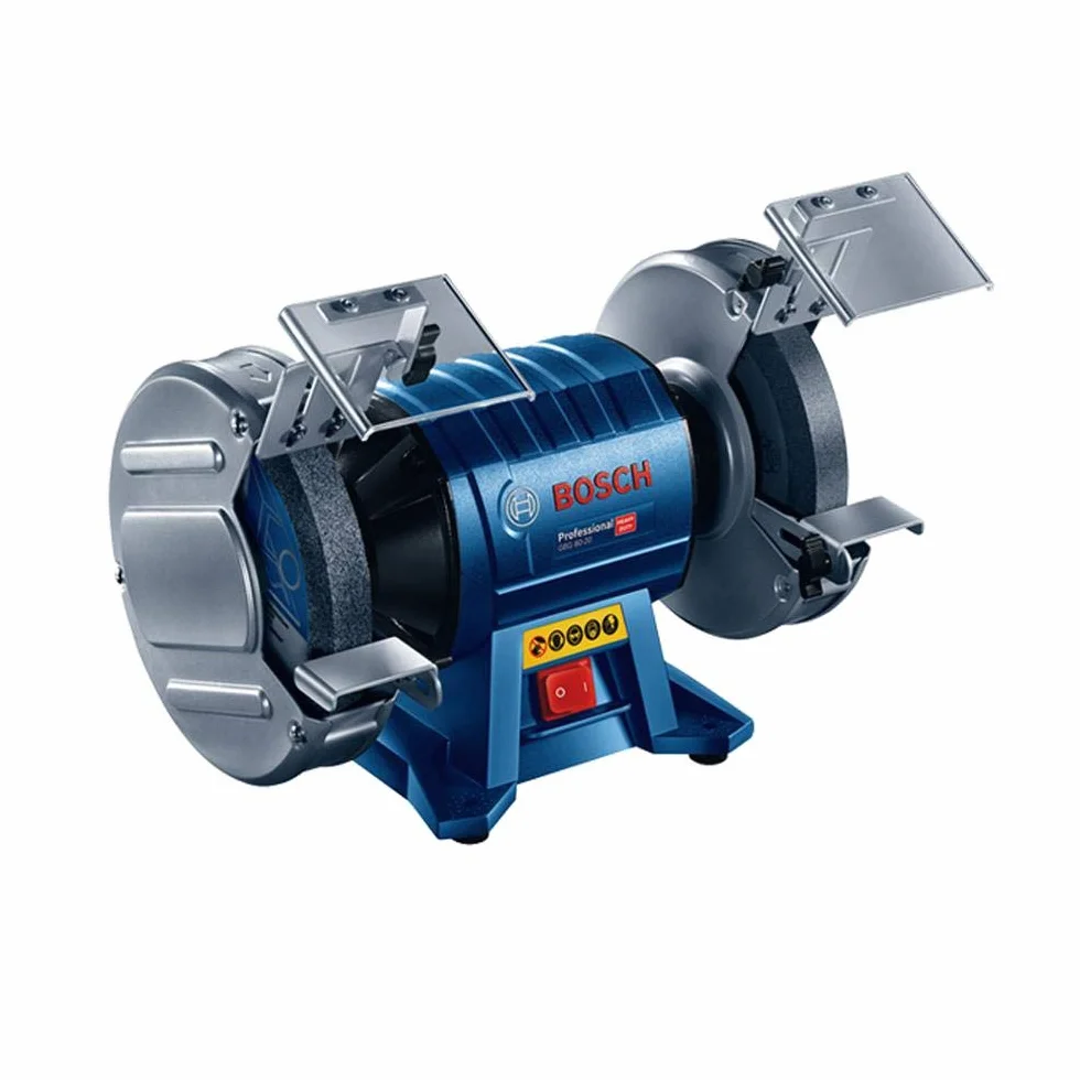 Bosch Professional: szlifierka podwójna GBG 35-15 (Ø tarczy szlifierskiej 150 mm, 350 W, tarcze szlifierskie o standardowej ziarnistości 24 i 60)
