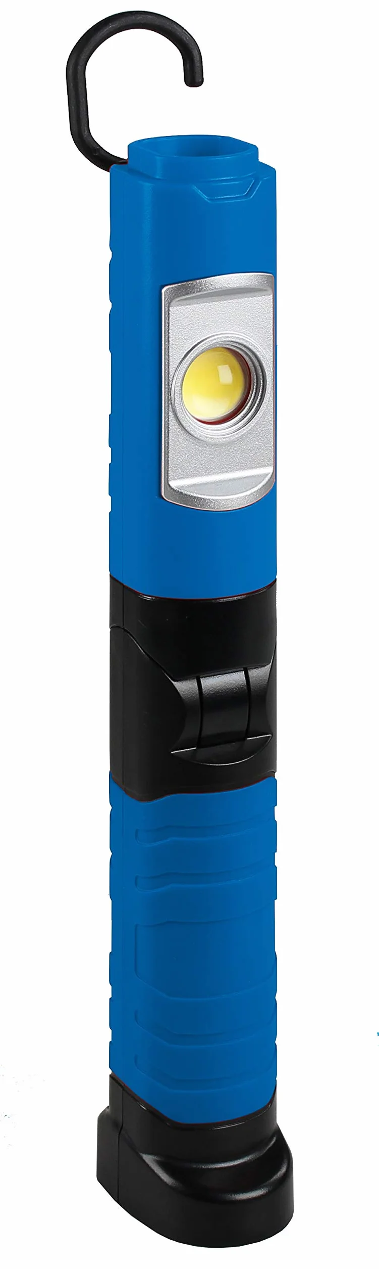 as - Schwabe 42808 LED AKKU-Handlampe. Arbeitsleuchte 3W COB+1W SMD EVO7, Blau