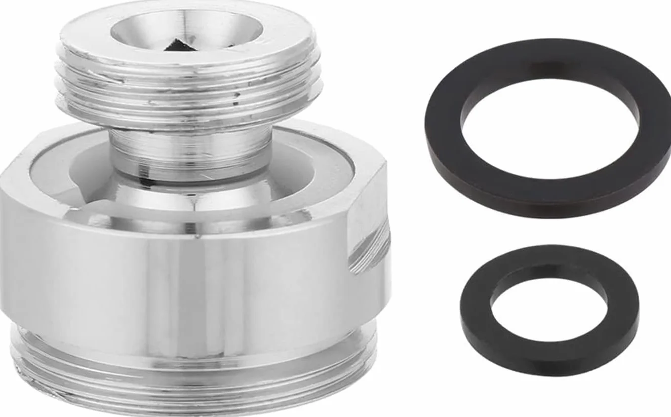 Perlator do kranu Adapter do kranu Aerator do kranu 1 szt. Stopień napowietrzacza do kranu Regulowane mosiężne złącze do kranu Obrotowy adapter aeratora Bateria prysznicowa Adapter aeratora Armatura d
