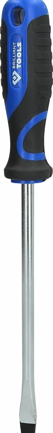 BRILLIANT TOOLS BT030907 Wkrętak płaski, 1,6 x 10,0 mm [Powered by KS TOOLS]