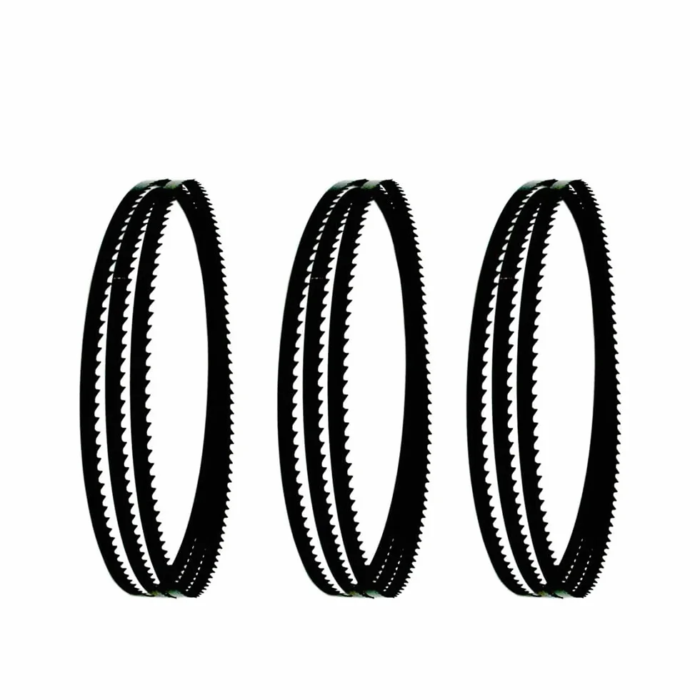 Brzeszczot do piły taśmowej, jakość premium, Carbon Band Saw Blades 1425x9.35x0.5mm Bandsaw Blade 3 4 6 10 14 TPI Woodworking Tools Accessories for BS200A 3pcs(3 TPI)