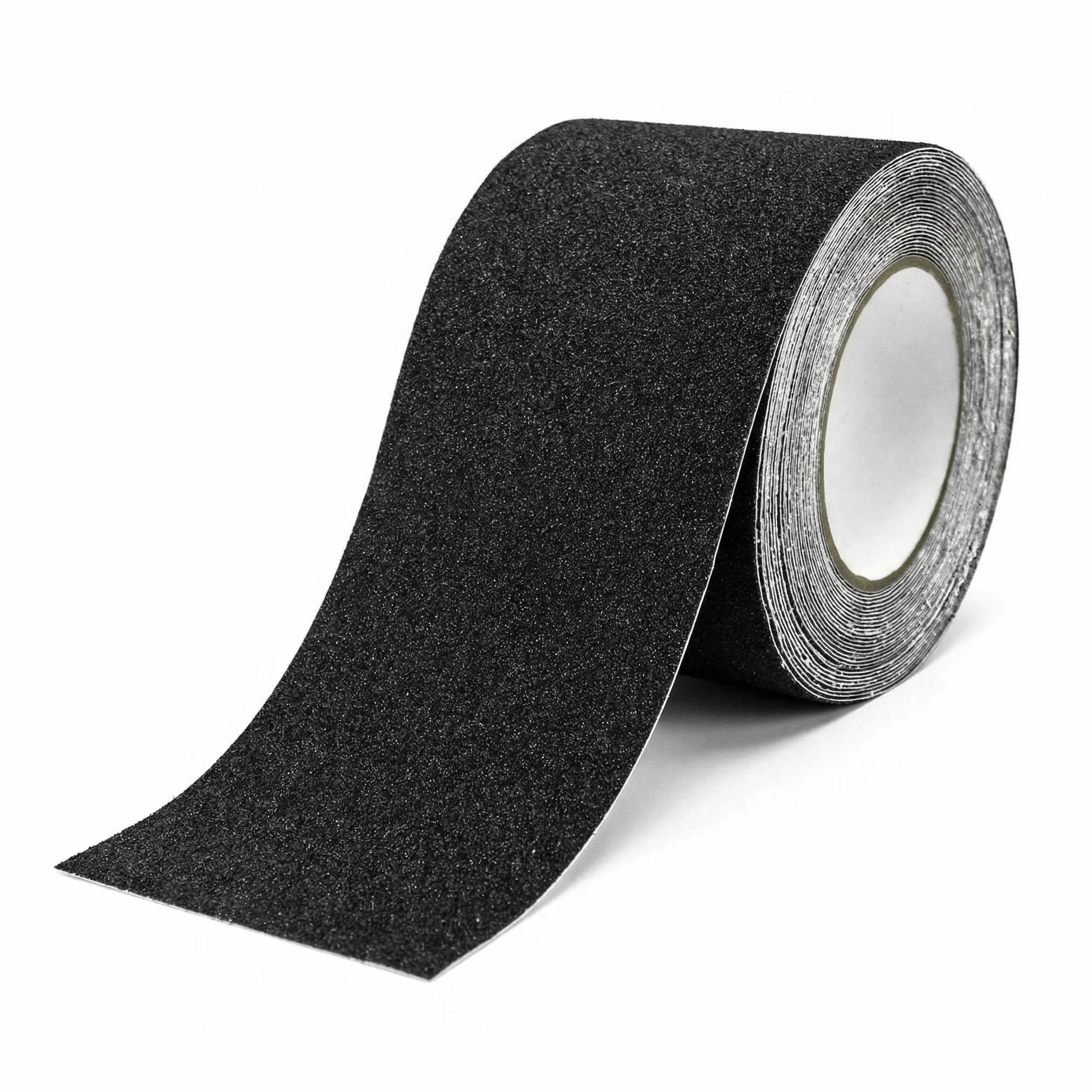QWORK® Taśma antypoślizgowa - 10m x 10cm - samoprzylepne wodoodporne paski antypoślizgowe do podłóg drabiny schodowej wewnątrz i na zewnątrz