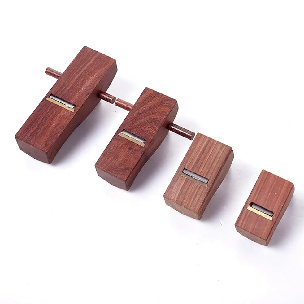Ręczny strug， 1 szt. mahoniowa strugarka stolarska DIY ręczna do obróbki drewna z uchwytem 55 mm/68 mm/98 mm/120 mm Mini strugarka do obróbki drewna(120mm)