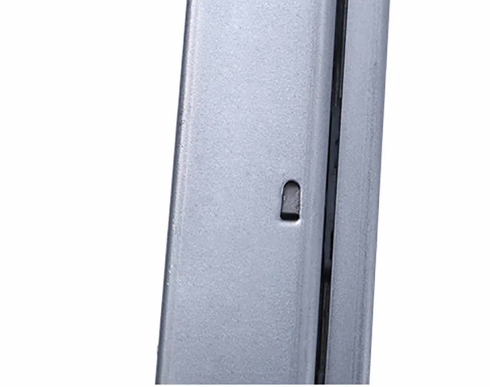 Prowadnice szuflad, Prowadnice do szuflad 12 cali, prowadnice z cichym domykiem, częściowy wysuw, 2-składane, ukryte, podblatowe, dolne, montowane(450mm/18in)