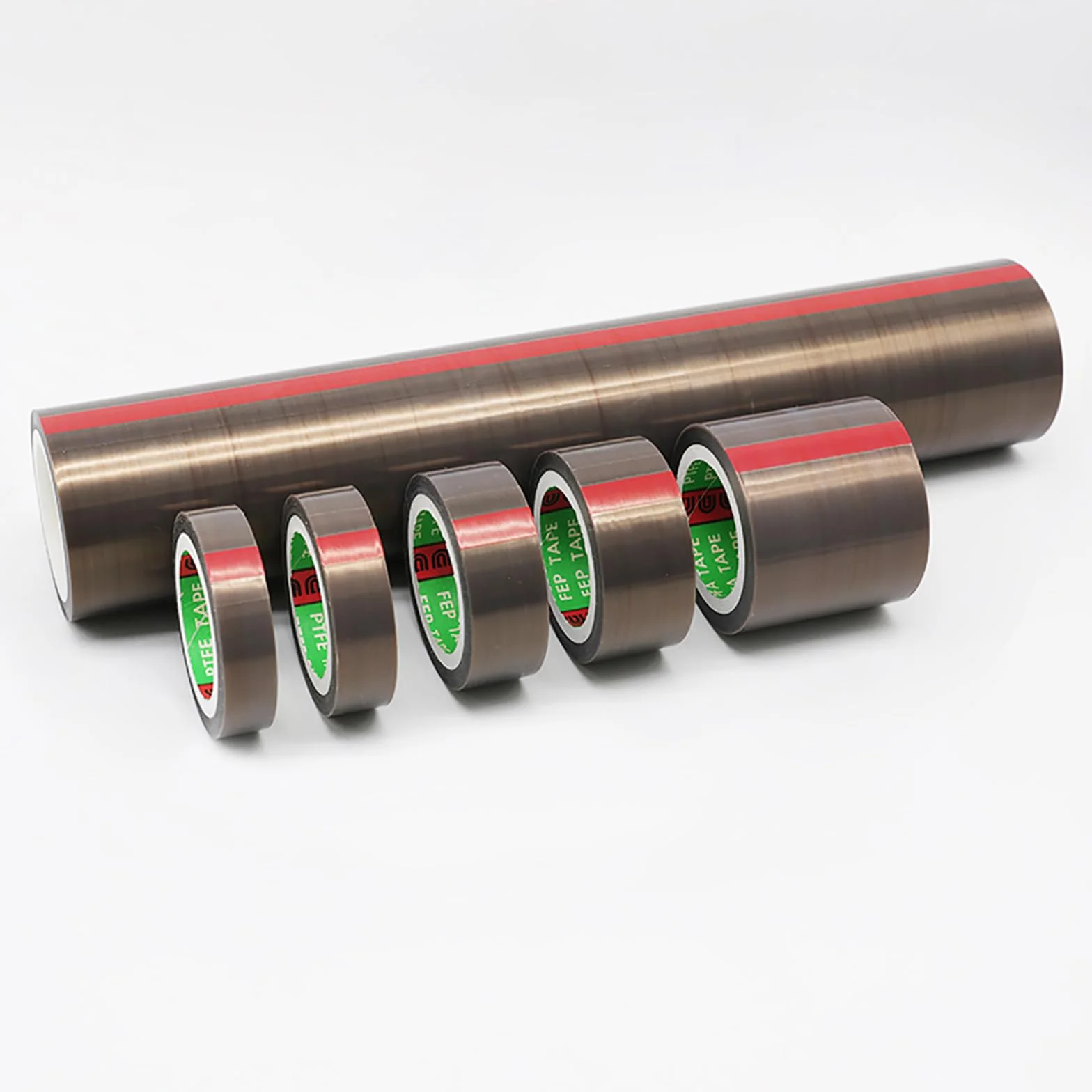 Taśma teflonowa o grubości 0,05 mm i szerokości 120-300 mm Klej PTFE do zgrzewarek próżniowych i przemysłu elektrycznego, długość 10 m(150mm)