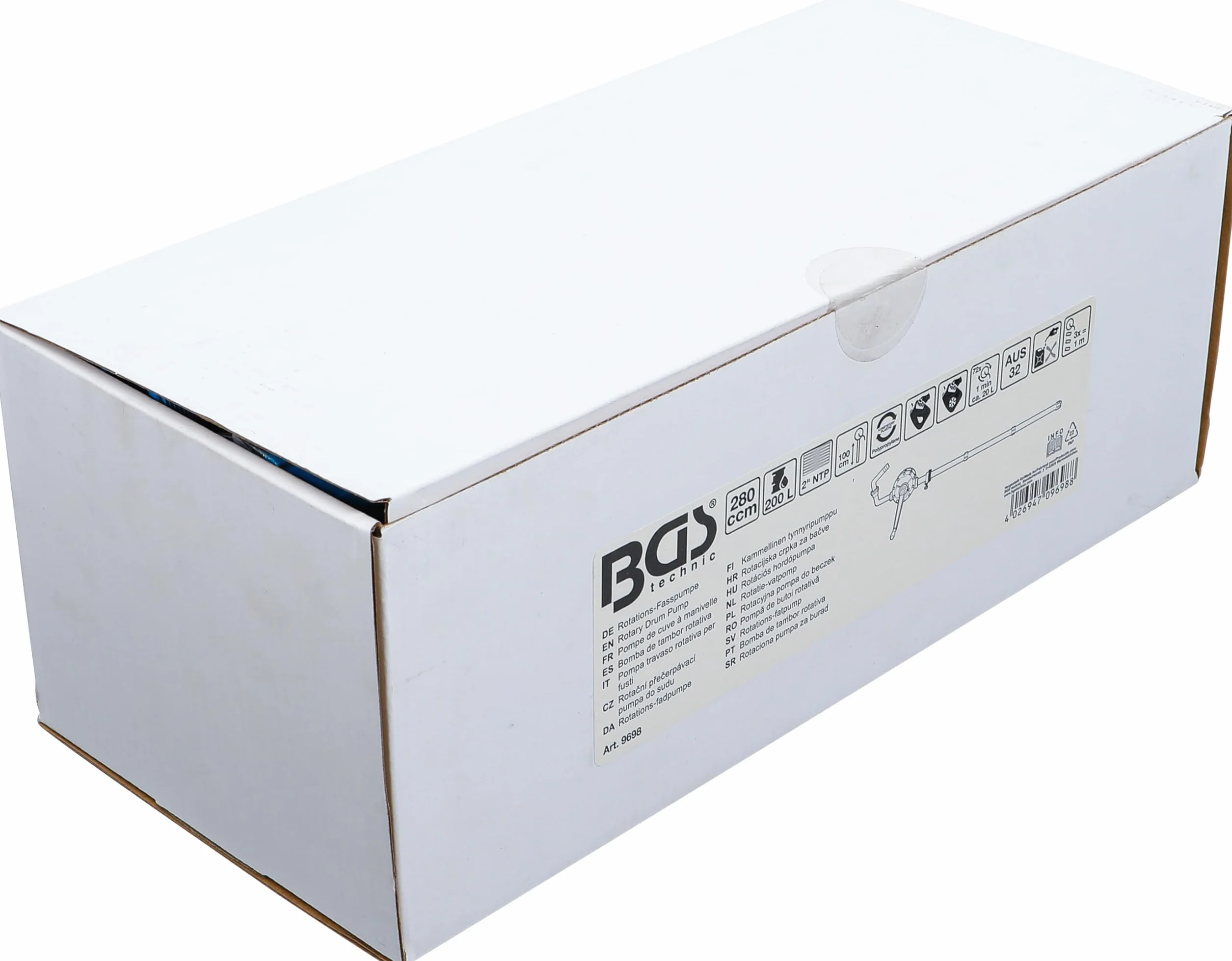 BGS 9698 Rotacyjna pompa do beczek