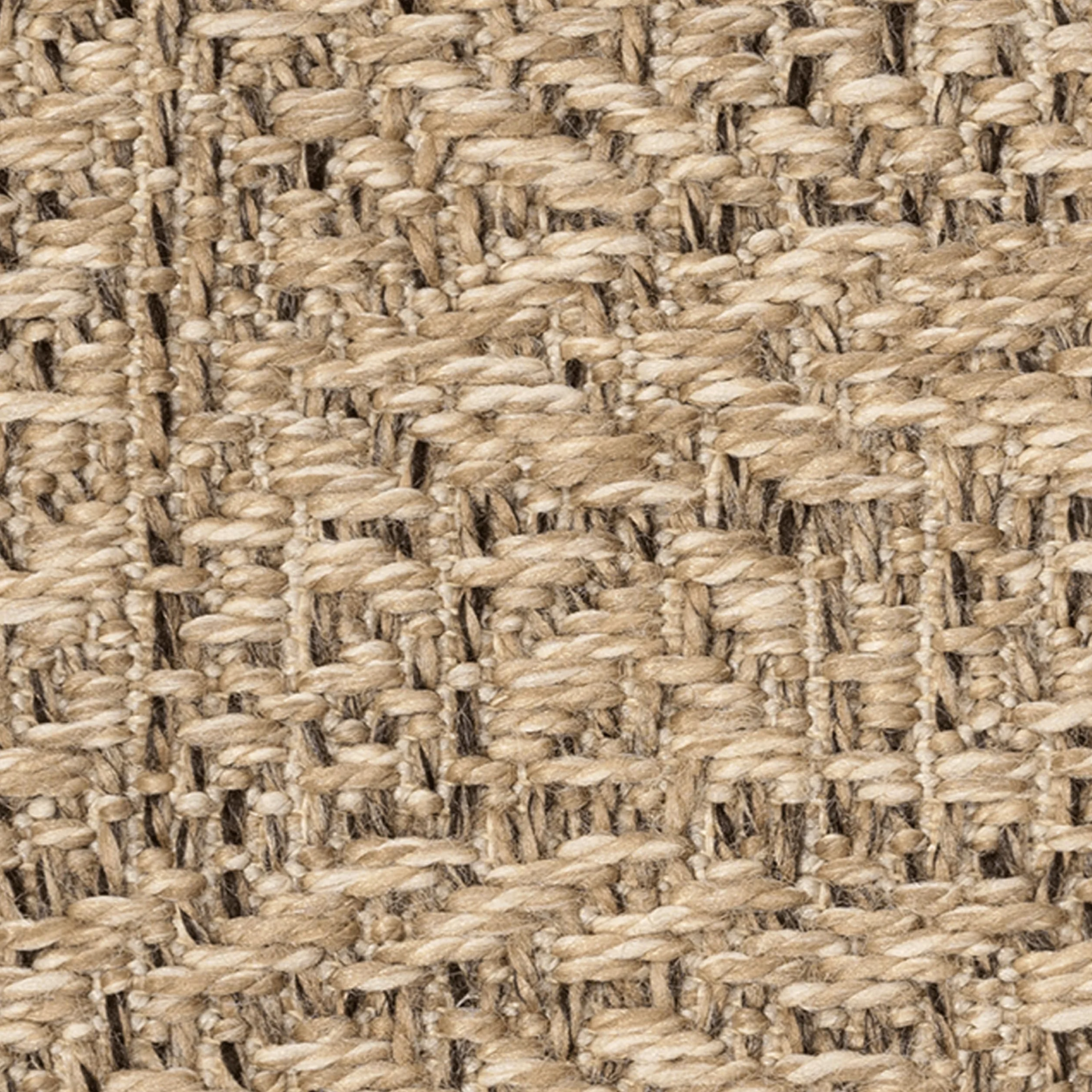Teppich-Traum Dywan wewnętrzny i zewnętrzny 200x290 cm imitacja sizalowa naturalny beżowo-brązowy