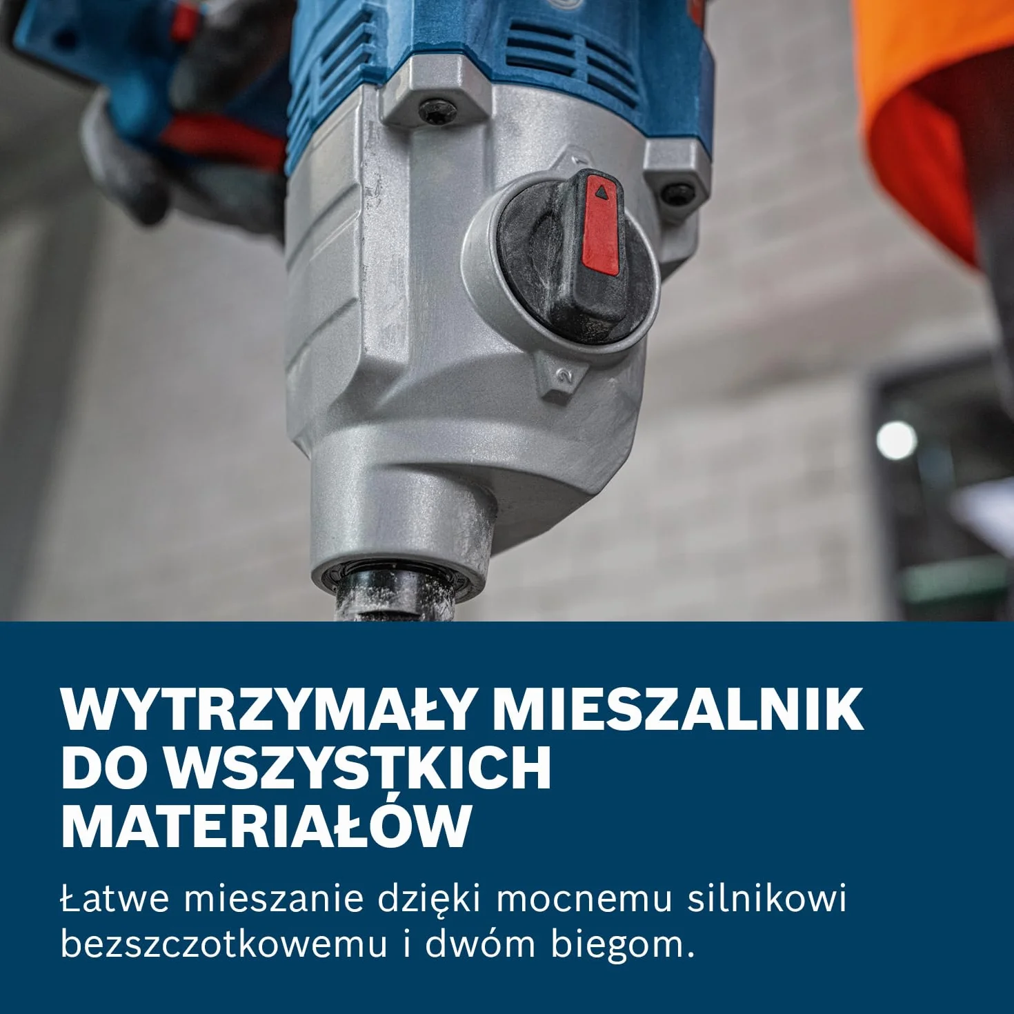Bosch Professional 18 V firmy Bosch: mieszalnik akumulatorowy GRW 18V-160 (1x przedłużka 7 cm (M14–M14), 2x klucze)