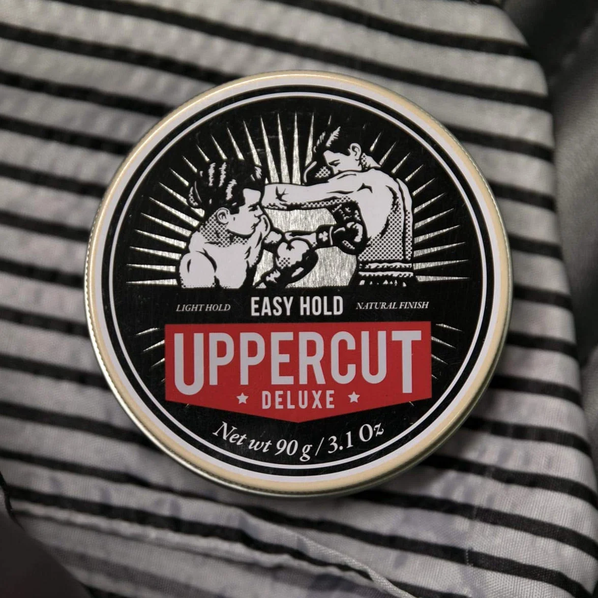 Uppercut Deluxe Easy Hold Hair Putty For Men, Light Hold, Natural Finish Water-Based Pomade For Men Washes Out Easily 90g
