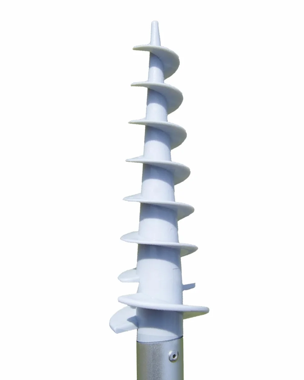 SUN & SURF Parasol plażowy 200 cm UPF 50+ UV Royal Blue 180 CM