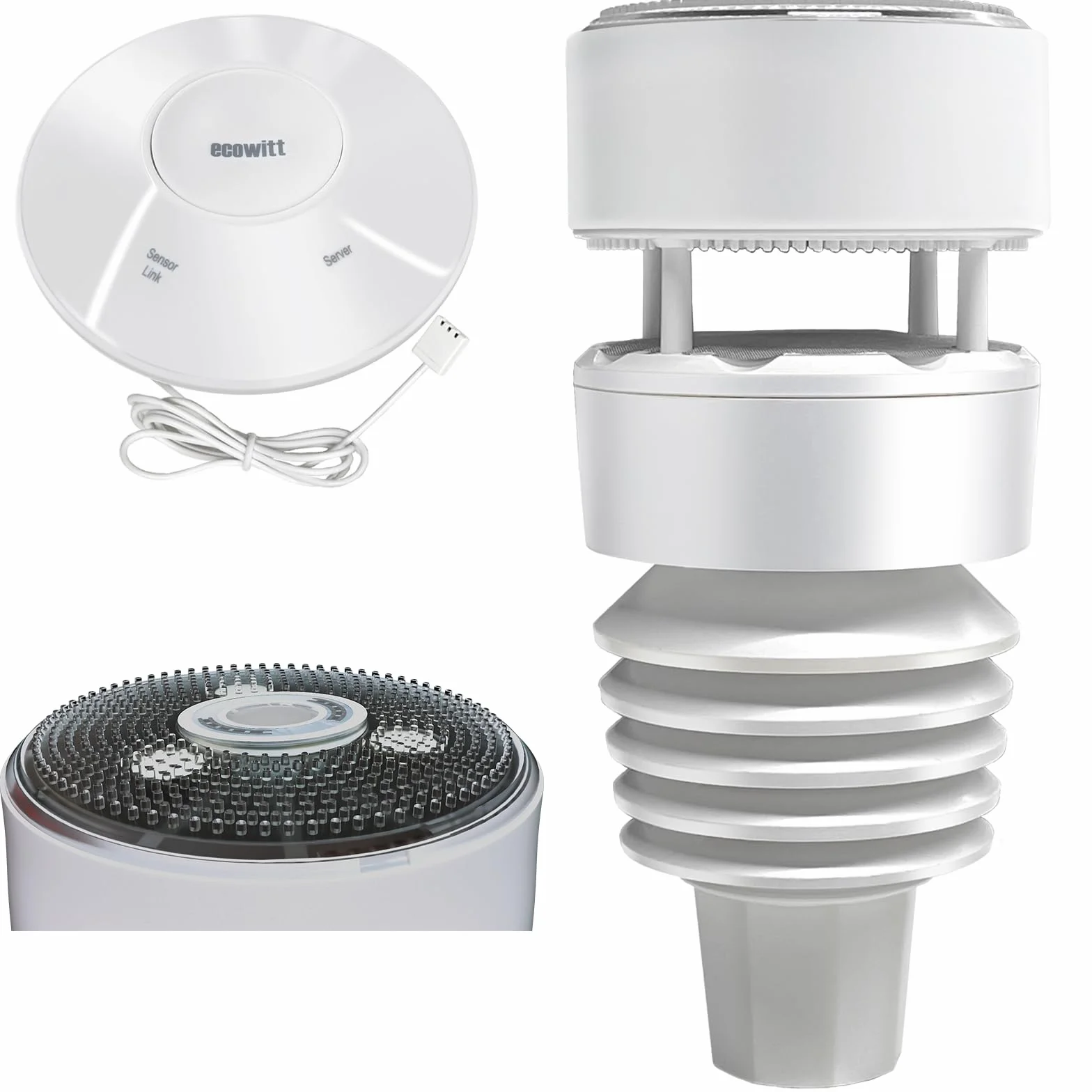 ECOWITT GW2001 Wittboy stacja pogodowa 7 w 1 WS90+ GW2000 3 w 1 bezprzewodowa WiFi 868 MHz