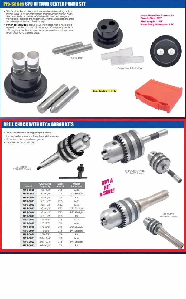 HHIP 9999-0016 Uchwyt wiertarski JT3 5/8" z trzpieniem Mt3