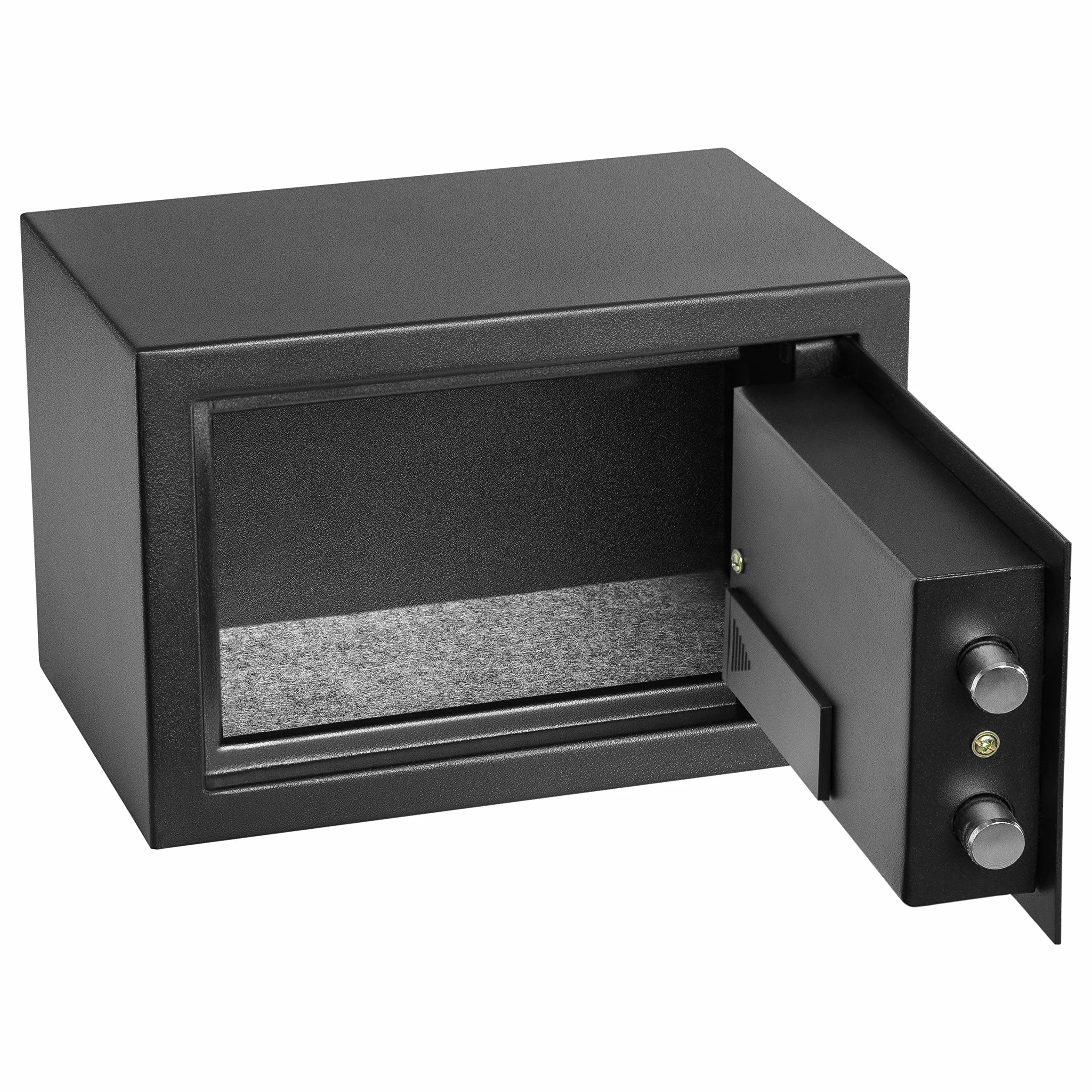 Homesafe HV20E Sejf z zamkiem elektronicznym, 20x31x20cm (HxWxD), Carbon Satynowa Czerń