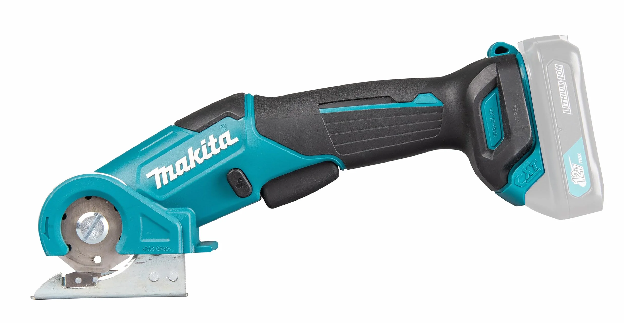 Makita CP100DZ akumulatorowe nożyce uniwersalne (bez akumulatora, bez ładowarki), petrol, (dł. x szer. x wys.) 291 x 66 x 120 mm – 10,8 V