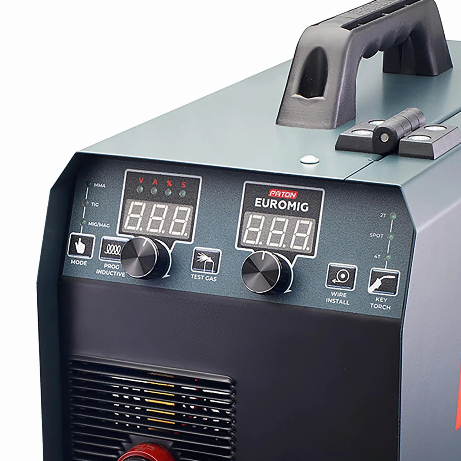 PATON EuroMIG 150A cyfrowa spawarka 230V z MIG i podajnikiem – profesjonalna półautomat spawalniczy do zastosowań przemysłowych, inwertorowa spawarka MIG do pracy zawodowej