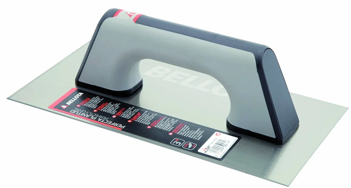 Bellota 5861-1 BIM INOX kielnia wygładzająca ze stali nierdzewnej z 2-komponentowym uchwytem, 300 x 150 mm