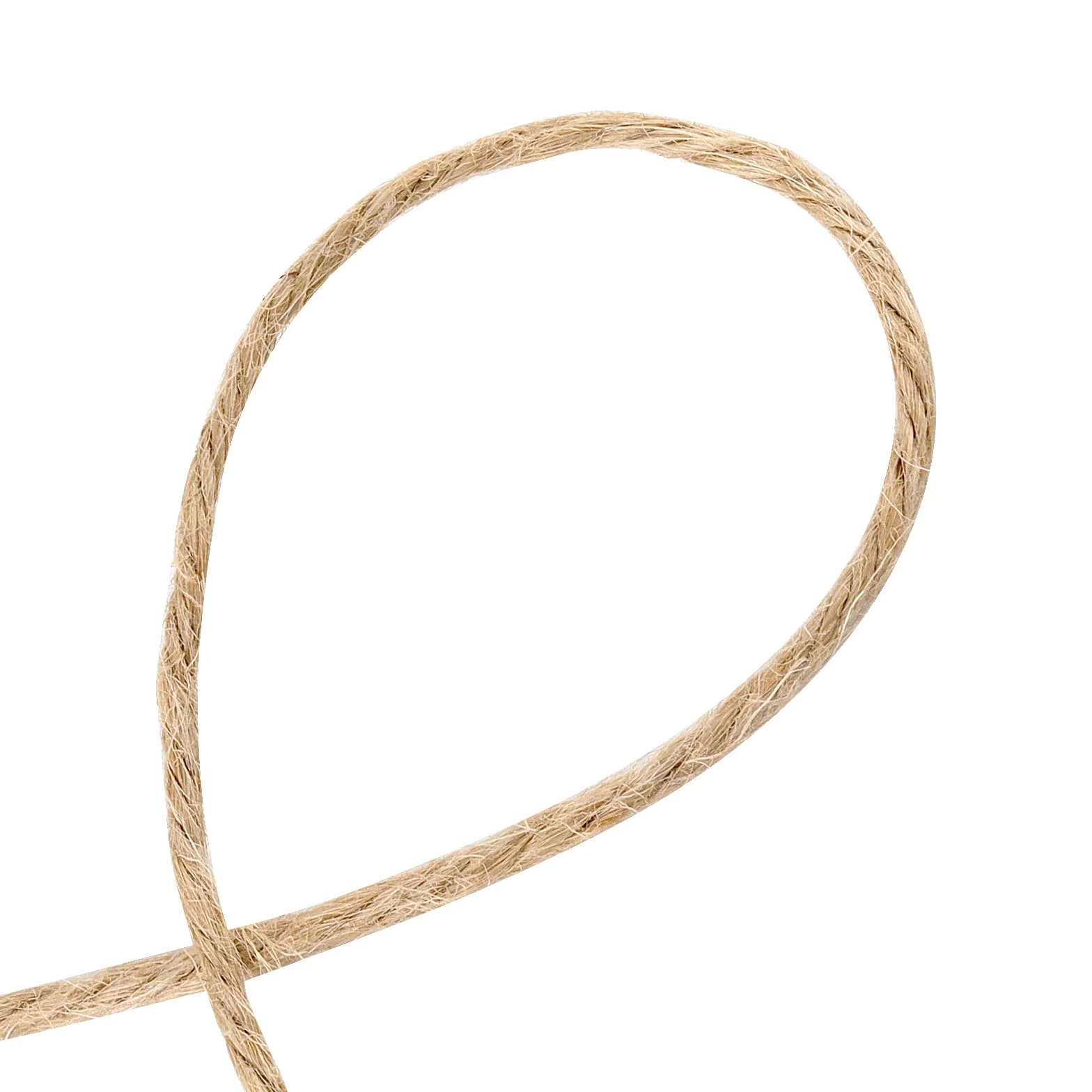 3 sztuki sznurka jutowego 500 m x 2 mm, sznurek jutowy pleciony, sznurek do ogrodu, sznurek pakowy, sznurek do majsterkowania na rzeczy domowe, rzemiosło artystyczne, praca w ogrodzie