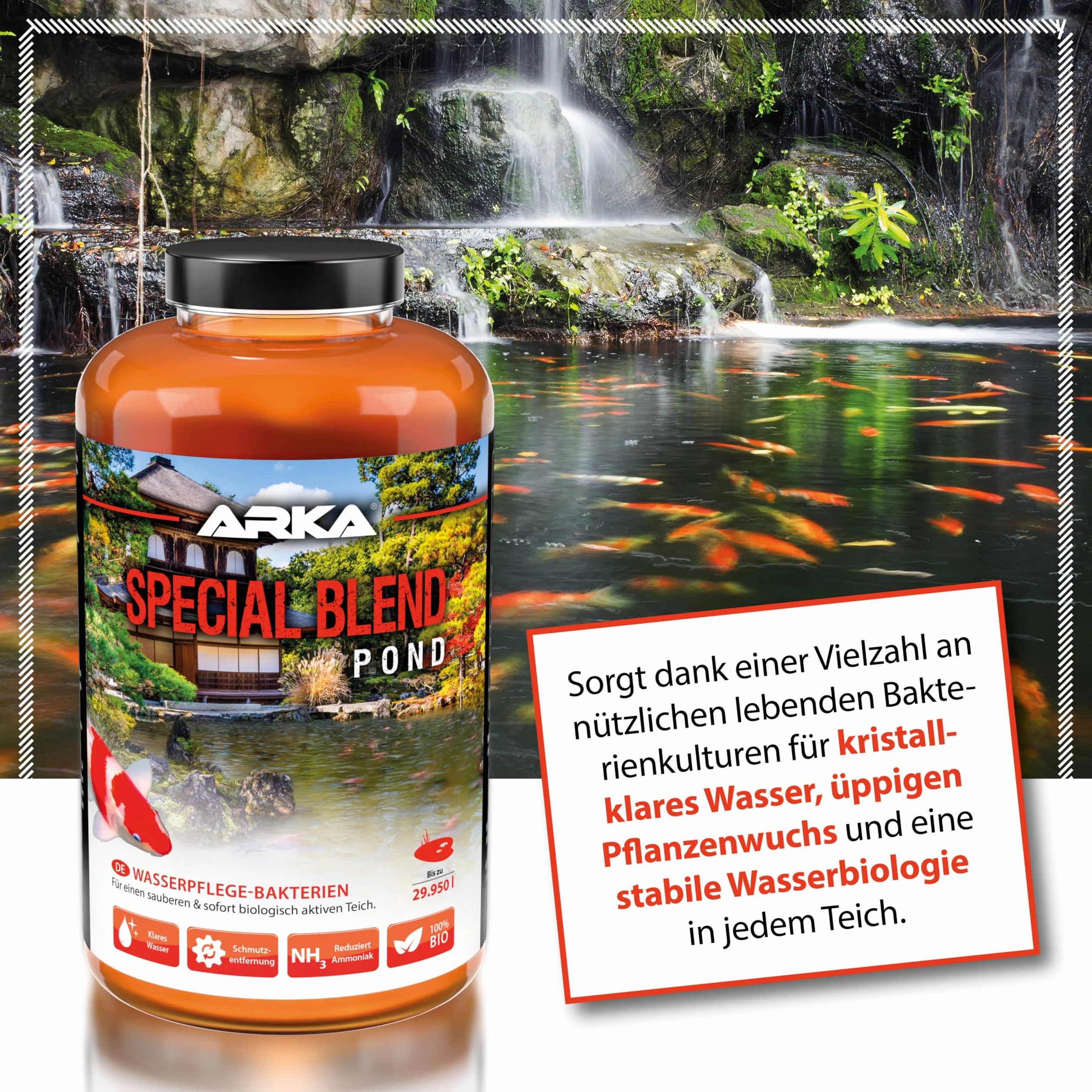 Microbe-Lift® - POND Special Blend - Bakterie pielęgnujące wodę (946ml.)