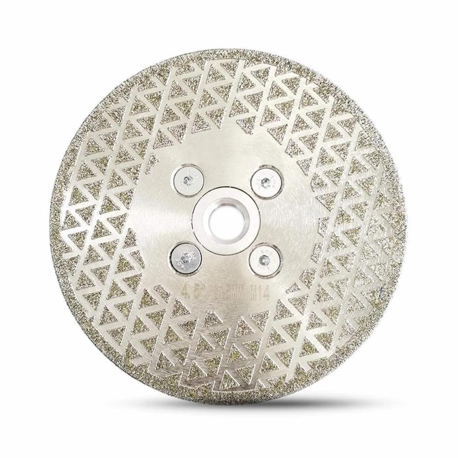 Tarcza Polerska, 1 Szt. Galwanizowane Diamentowe Ostrza Szlifierskie Obieny Powletarczą Diamentową Granitowa Tarcza Do Cięcia Marmuru/Sier/125Mm 22