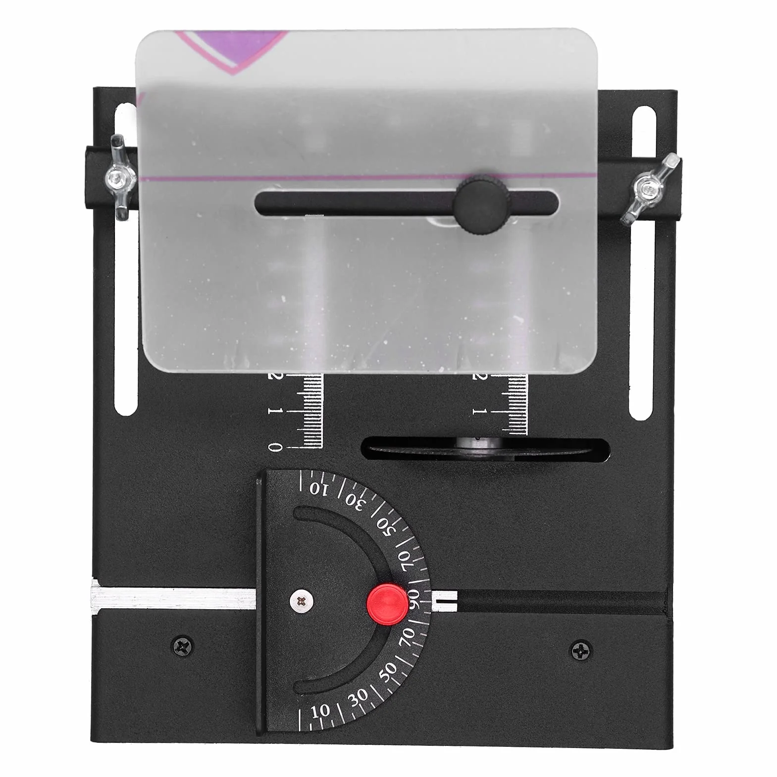 Piła stołowa, 100 W, mini suwmiarka, regulowane cięcie, pilarka do drewna ze stopu UM, do obróbki drewna, 110 V, 240 V, do obróbki drewna (wtyczka EU)