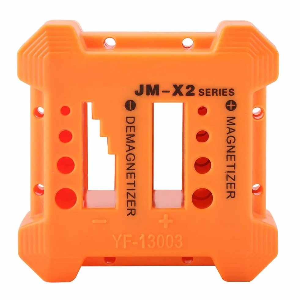DeWin Magnezator Demagnetyzator - Magnesator demagnezujący Praktyczne i przenośne narzędzie do magnesu demagnezatora do końcówek wkrętaków, końcówek śrub