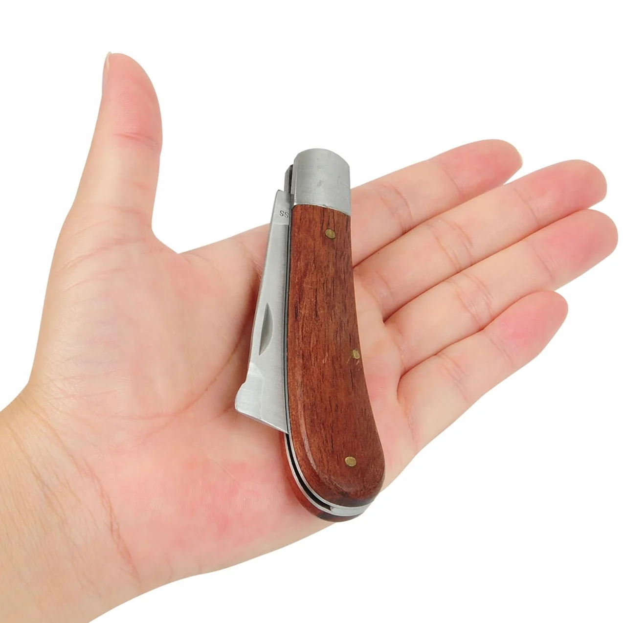 Garden Knife wielofunkcyjny nóż do okulacji, stal nierdzewna, nóż składany, nóż ogrodniczy, scyzoryk, narzędzie tnące do pielenia, przycinania krzewów