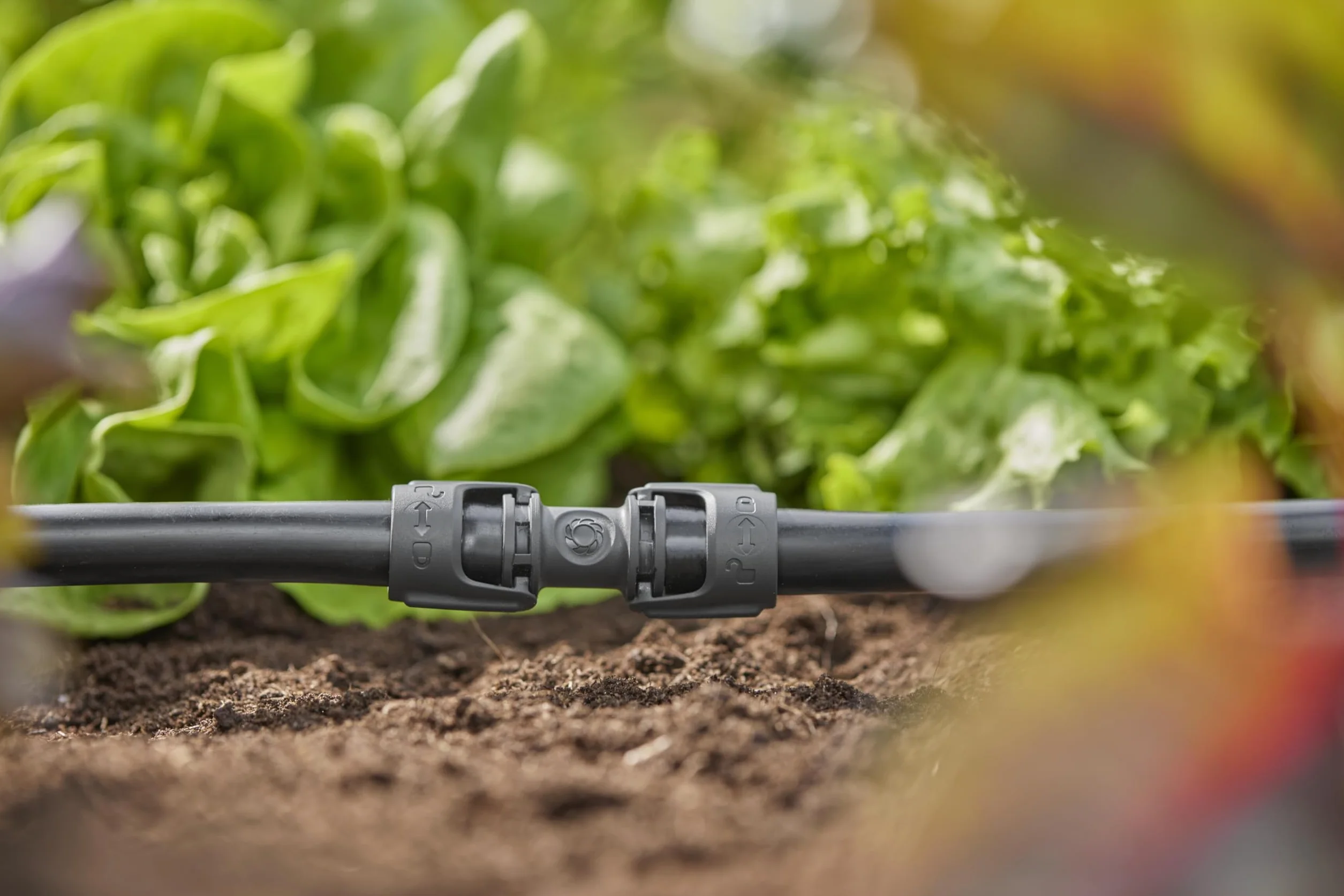Gardena System Micro-Drip łącznik 13 mm (1/2 cala): Element połączeniowy do przedłużania rur instalacyjnych i rur kroplujących, 13 mm (1/2 cala), możliwość ponownego użycia (13203-20)