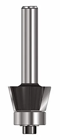 ENT 13746 Frez do fazowania w wegliku, chwyt (S) 8 mm, srednica (D) 36 mm, NL 11,6 mm, E 45°, SL 32 mm, z lozyskiem kulkowym